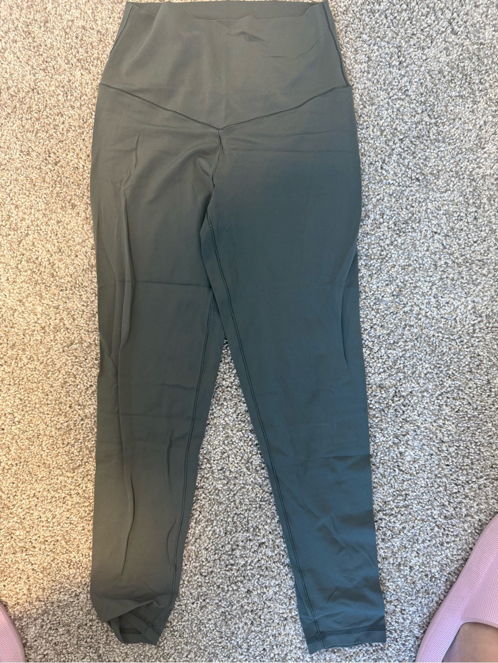 aerie High-Waist Olive Leggings
